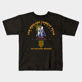2nd Bde Combat Tm - 1st Infantry Div Kids T-Shirt